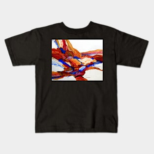 Primary Hues Stonescape Kids T-Shirt